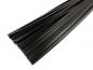 Preview: Plastic welding rods PP 8x2mm Flat Black 1kg rods | az-reptec